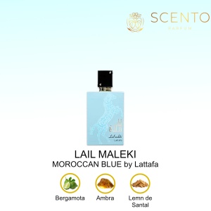 Lattafa Lail Maleki Moroccan Blue 100 ml unisex - Original Dubai