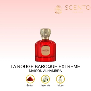Maison Alhambra La Rouge Baroque Extreme apa de parfum 100ml, femei