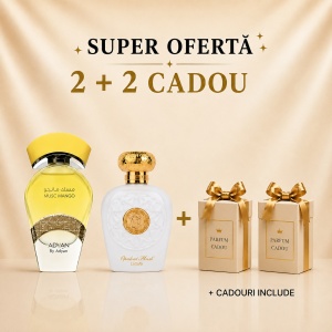 Musc Mango + Opulent Musk + 2 parfumuri 100ml cadou
