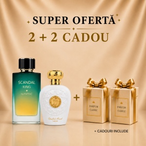Pachet Opulent Musk + Scandal King + 2 parfumuri cadou