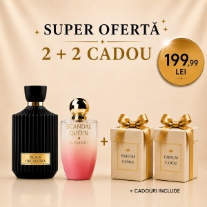 Pachet Scandal Queen + Black Orchestra + 2 parfumuri cadou