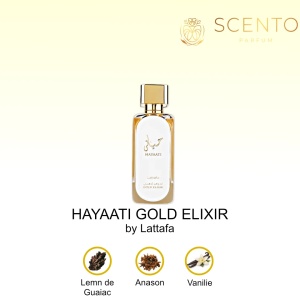 Parfum arabesc Lattafa Hayaati Gold Elixir, apa de parfum 100ml, femei - Original Dubai