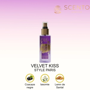 Spray de corp Velvet Kiss - Style Paris, 100 ml