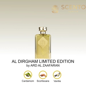 Apa de parfum Al Dirgham Limited Edition by Ard al Zaafaran, 100ml - barbati - Original Dubai