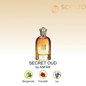 Apă de parfum ANFAR SECRET OUD, unisex, 100ML EDP - Original Dubai