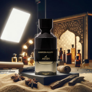 Apă de parfum Asten, Ambrosia Allure, unisex, 100ml - Original Dubai - Img 2
