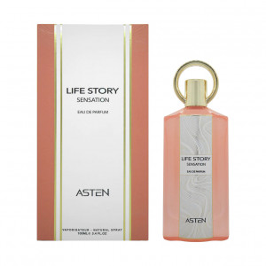 Apă de parfum Asten, Life Story Sensation, femei, 100ml - Original Dubai - Img 2