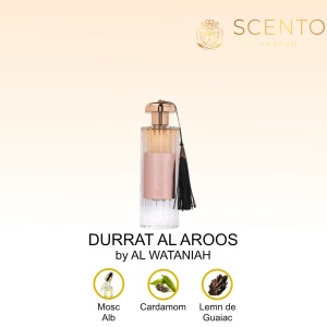 Apa de Parfum Durrat al Aroos, Al Wataniah, Femei - 85ml - Original Dubai