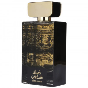 Apa de Parfum Qasaed Al Sultan, Lattafa, Unisex - 100ml - Original Dubai - Img 2
