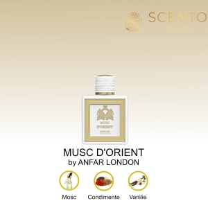 MUSC D'ORIENT by ANFAR LONDON, extract de parfum, barbati, 115ML - Original Dubai