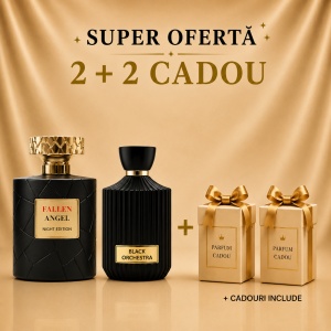 Pachet Fallen Angel Night Edition + Black Orchestra + 2 parfumuri cadou