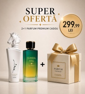 Pachet Maahir Honor + Scandal King + 1 parfum premium cadou