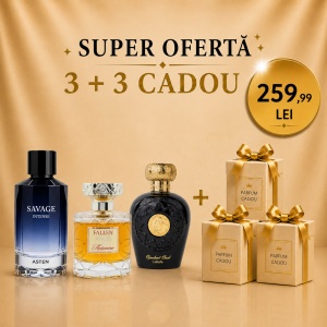 Savage + Fallen Angel + Opulent Oud + 3 parfumuri 100 ml cadou