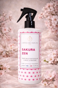 Spray de camera, L'Office des Parfums, SAKURA ZEN, 500 ml - Original Franta - Img 2