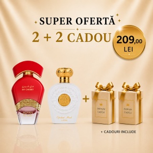 My Cherry + Opulent Musk + 2 parfumuri 100ml cadou
