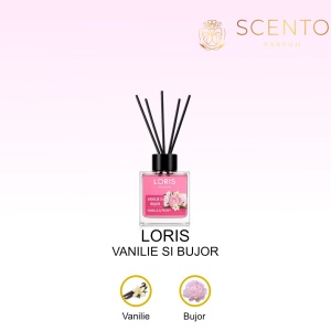 Odorizant camera - Loris Vanilie si Bujor - 100ml