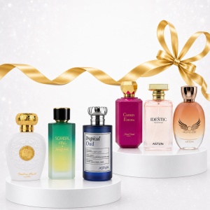 Opulent Musk + Scandal King + Tropical Oud + Cherry Enigma + Identic + Olivenite