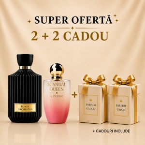 Pachet Scandal Queen + Black Orchestra + 2 parfumuri cadou