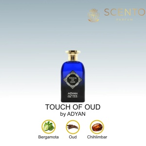 Apa de Parfum ADYAN, TOUCH OF OUD, barbati, 100ML - Original Dubai
