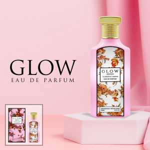 Apă de parfum Asten, Glow Glamorous Garden, femei, 100ml - Original Dubai - Img 2