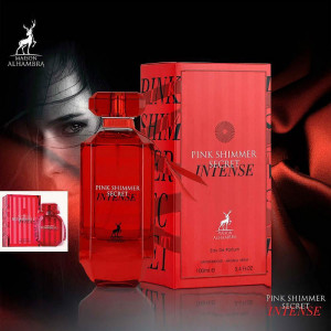 Apa de parfum Pink Shimmer Secret Intense - Maison Alhambra, femei, 100 ml - Img 3