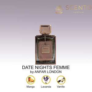DATE NIGHTS FEMME by ANFAR LONDON, extract de parfum, femei, 100ML - Original Dubai