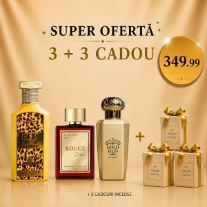 Golden Collection + 3 Parfumuri Cadou 100ml
