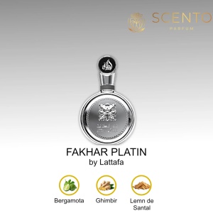 Lattafa Fakhar Platin apa de parfum unisex 100 ml - Original Dubai