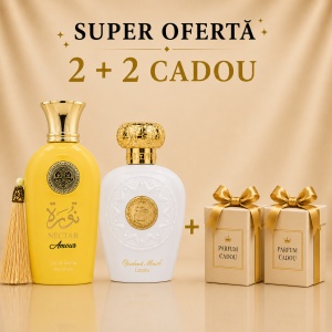 Norah Amour + Opulent Musk + 2 parfumuri 100 ml cadou