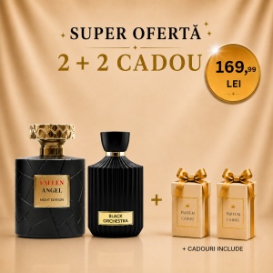 Pachet Fallen Angel Night Edition + Black Orchestra + 2 parfumuri cadou