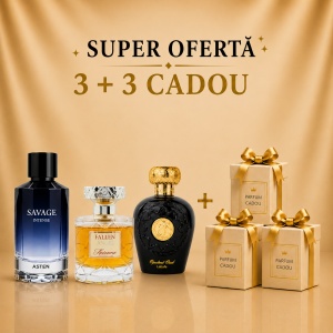 Savage + Fallen Angel + Opulent Oud + 3 parfumuri 100 ml cadou