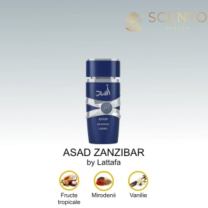 Apă de parfum Asad Zanzibar by Lattafa, barbati, 100ml