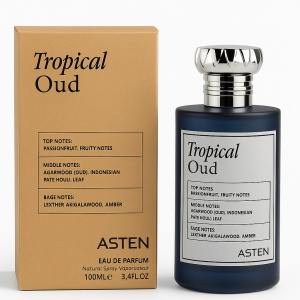 Apa de parfum Asten, Tropical Oud, unisex, 100 ml - Original Dubai - Img 2