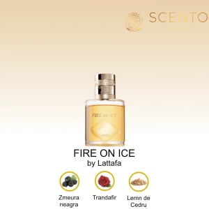 Apa de parfum Fire On Ice, Lattafa, unisex 110 ml - Original Dubai