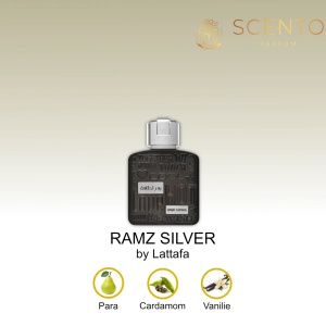 Apa de parfum, Ramz Silver, Lattafa, 100 ml, unisex - Original Dubai