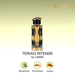 Lattafa Teriaq Intense, apa de parfum, unisex, 100 ml - Original Dubai