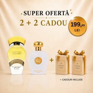 Musc Mango + Opulent Musk + 2 parfumuri 100ml cadou