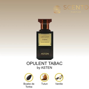 Opulent Tabac by Asten, apa de parfum, 80 ml, unisex - Original Dubai