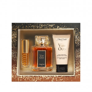 Set cadou 3 produse Very Oud, apă de parfum + loțiune de corp + mini parfum - Original Franta