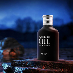 Apă de parfum Asten, AZURE DI CIEL, barbati, 100ml - Original Dubai - Img 2