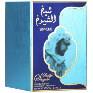 Apa de Parfum Lattafa, Sheikh Shuyukh Supreme, Unisex, 100ml - Original Dubai - Img 3