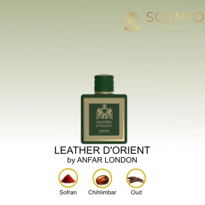 LEATHER D'ORIENT by ANFAR LONDON, extract de parfum, barbati, 115ML - Original Dubai