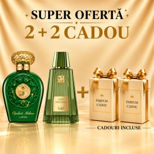 Opulent Milano + Lush Pistachio + 2 parfumuri cadou 100 ml