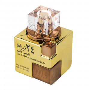 Parfum arabesc 24 Carat Pure Gold, Lattafa, apa de parfum 100 ml, unisex - Img 2