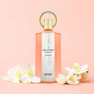 Apă de parfum Asten, Life Story Sensation, femei, 100ml - Original Dubai - Img 3