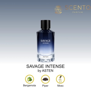 Apă de parfum Asten, Savage Intense, barbati, 100ml - Original Dubai