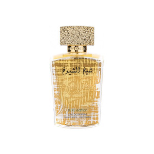 Apa de Parfum Lattafa, Sheikh Al Shuyukh Luxe Edition Gold, Unisex, 100ml - Original Dubai