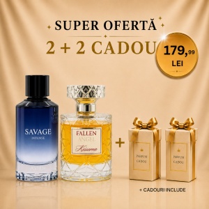 Pachet Fallen Angel + Savage + 2 parfumuri cadou
