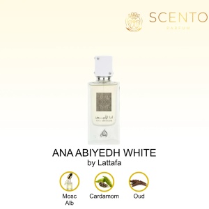 Parfum Ana Abiyedh White, Lattafa, apa de parfum 60 ml, femei - Original Dubai