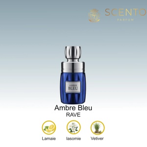 Parfum arabesc Ambre Bleu, RAVE, apa de parfum 100 ml, barbati